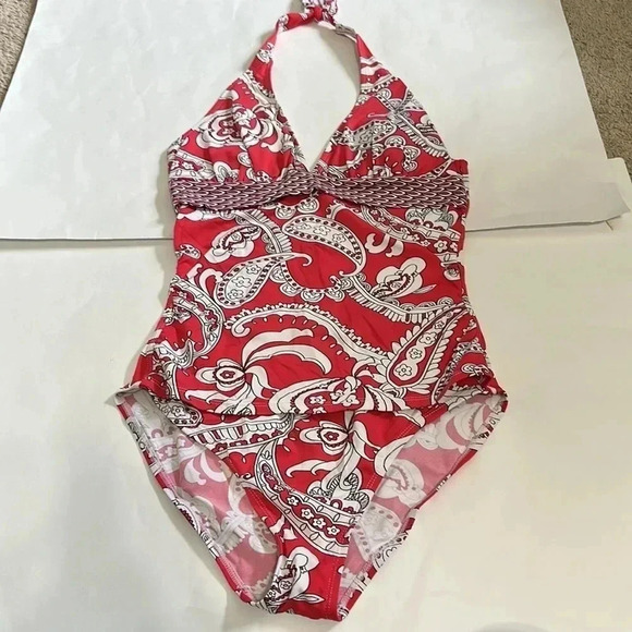 Tommy Bahama swimsuit one piece size 8 - Picture 3 of 9